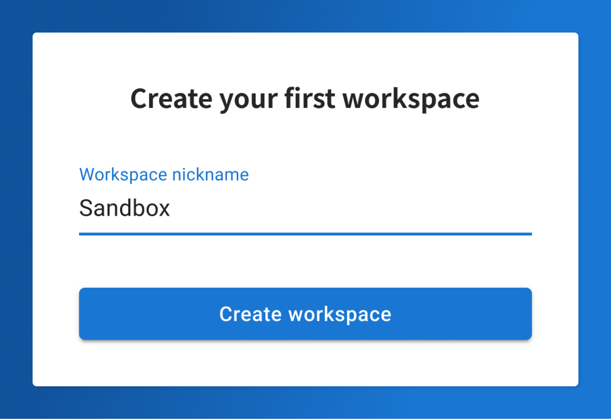 create-workspace